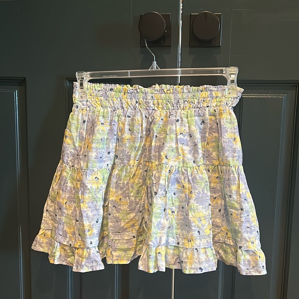 floral skirt